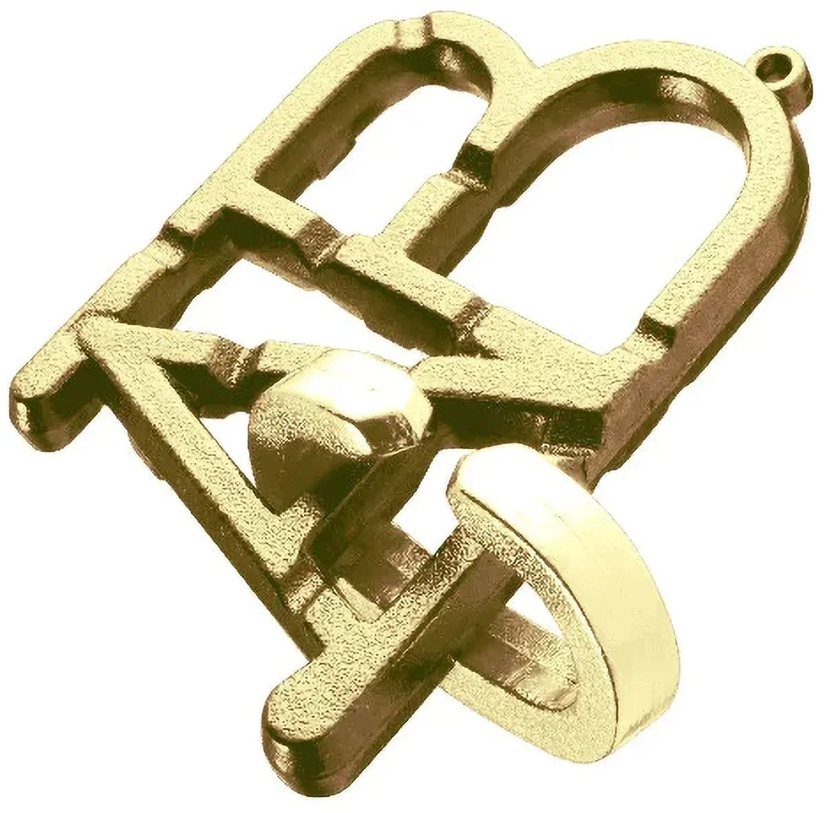 Puzzle IQ Eureka Mini Huzzle ABC gold foto