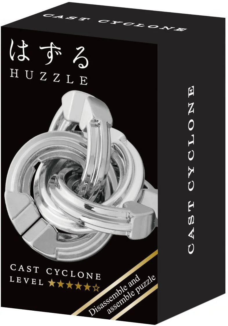 Puzzle IQ Eureka Mini Huzzle Cyclone silver foto