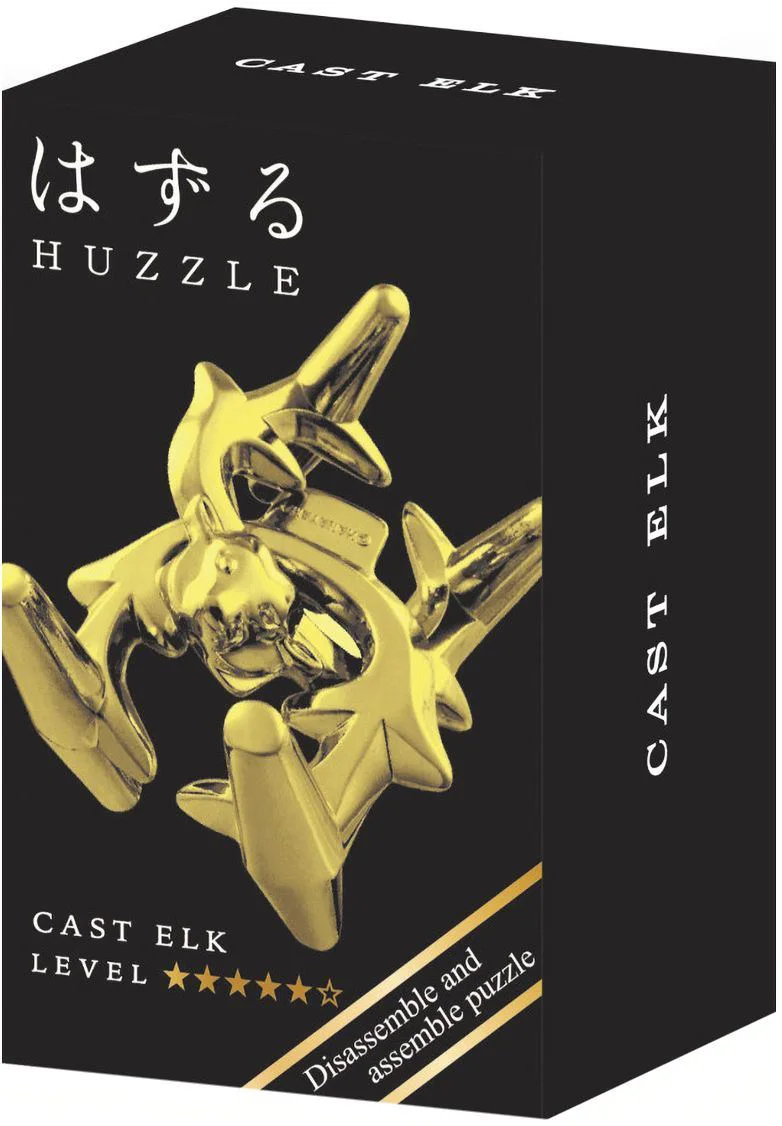 Puzzle IQ Eureka Mini Huzzle Elk gold foto