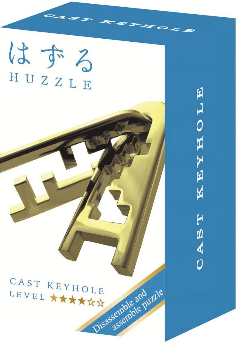 Пазл IQ Eureka Mini Huzzle Keyhole gold foto