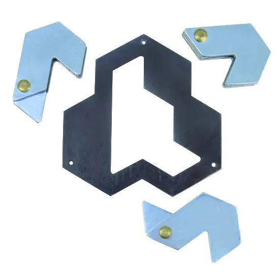 Механический пазл Eureka Huzzle Cast Hexagon, уровень 4 foto