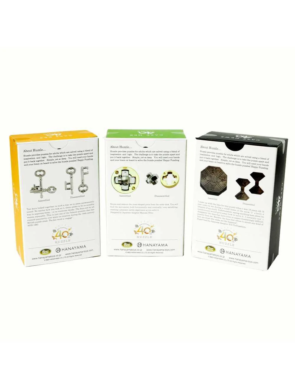 Set puzzle-uri Eureka Huzzle 40th Anniversary Box Set, Editie Limitata foto