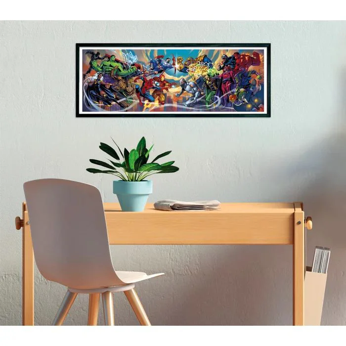 Puzzle + poster Clementoni Marvel, 1000 el. foto