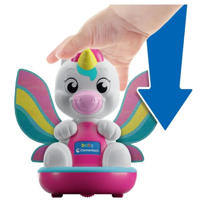 Titirez pentru bebelusi Clementoni Unicorni si Dragoni foto