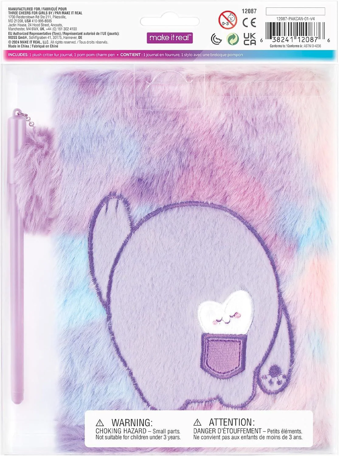 Carnet pufos 3C4G Make It Real Run Wild foto