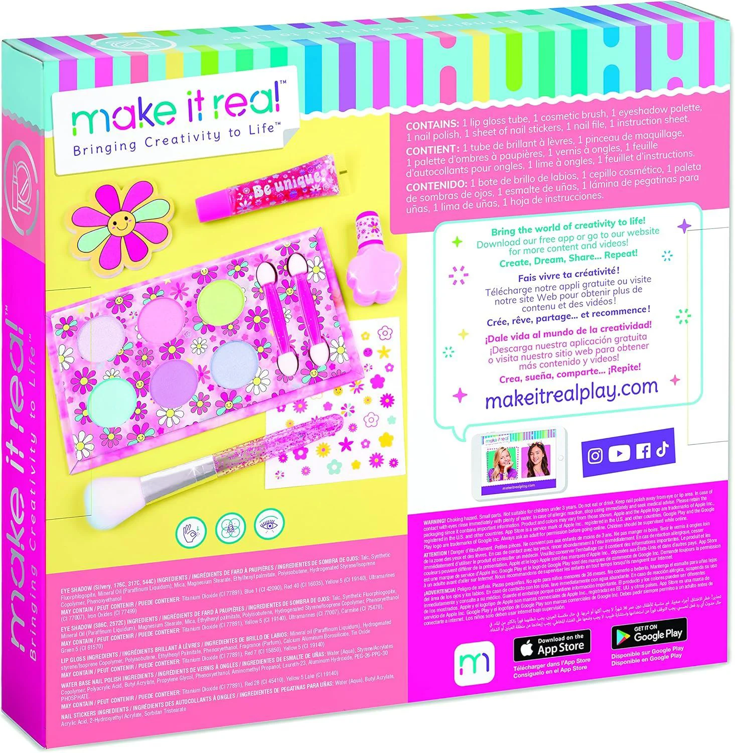 Set de cosmetica Make it real Blooming Beauty foto