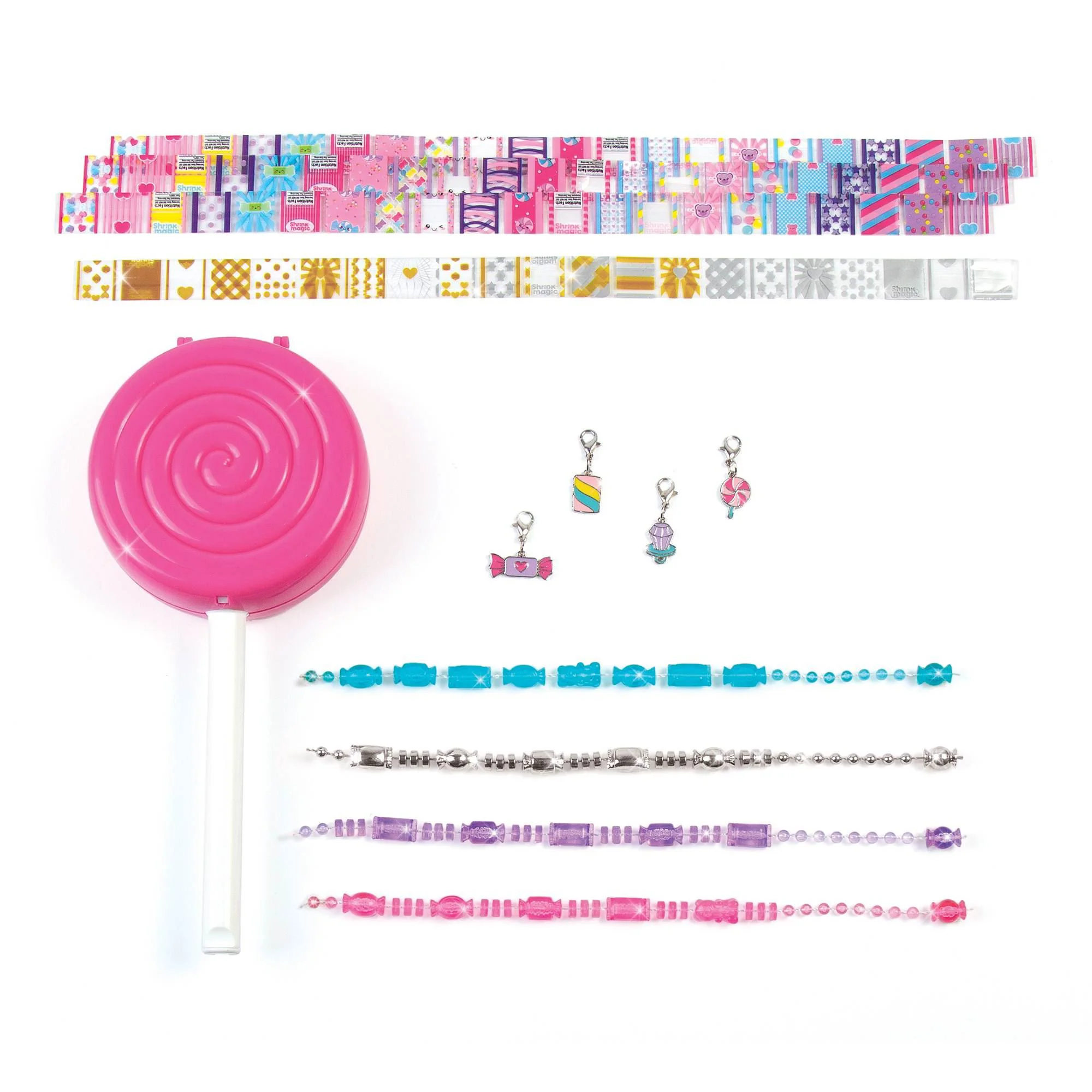 Set de creatie Make It Real Bratari Magic Shrink foto