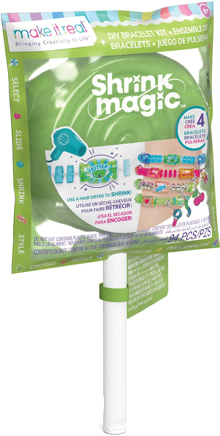 Set de creatie Make It Real Bratari Magic Shrink foto