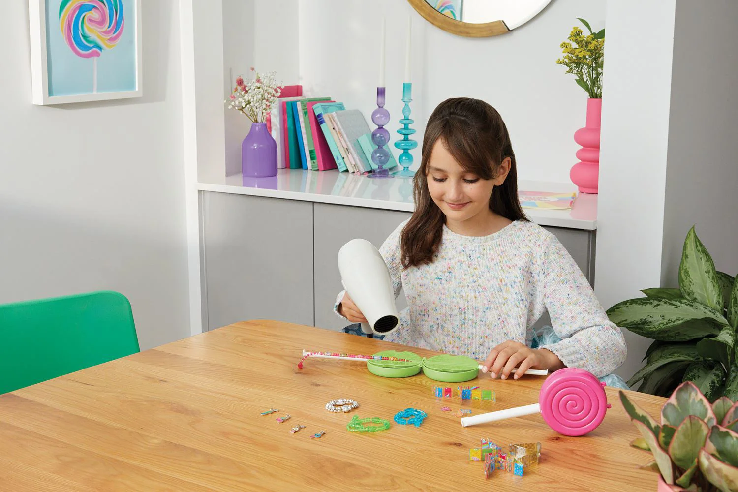 Set de creatie Make It Real Bratari Magic Shrink foto
