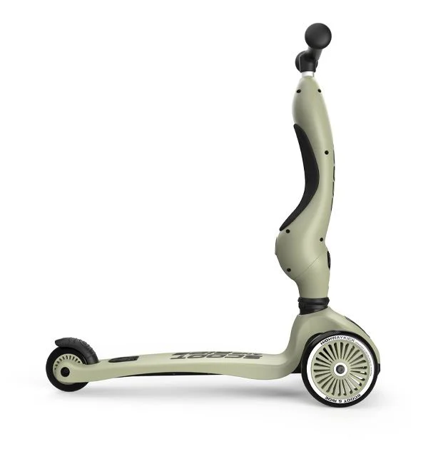 Самокат трансформер 2 в 1 Scoot & Ride HighwayKick 1 Olive foto