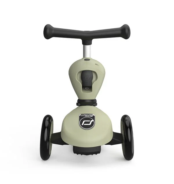 Самокат трансформер 2 в 1 Scoot & Ride HighwayKick 1 Olive foto