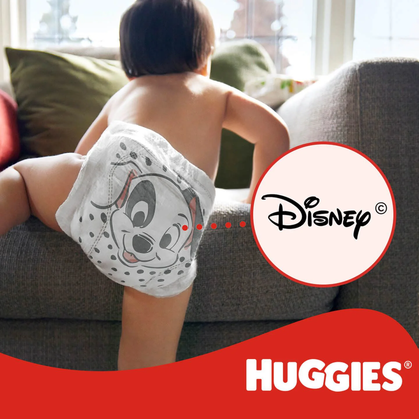 Scutece Huggies Little Movers Mega 5 Unisex (12-22 kg), 58 buc. foto