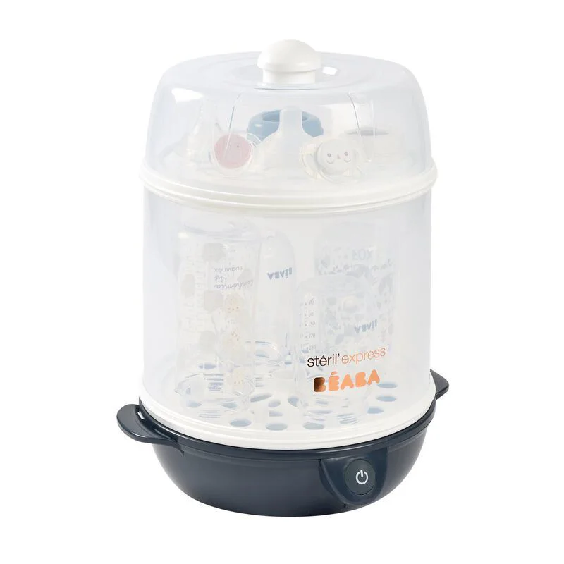 Sterilizator electric 2 in 1 Beaba Night Blue foto