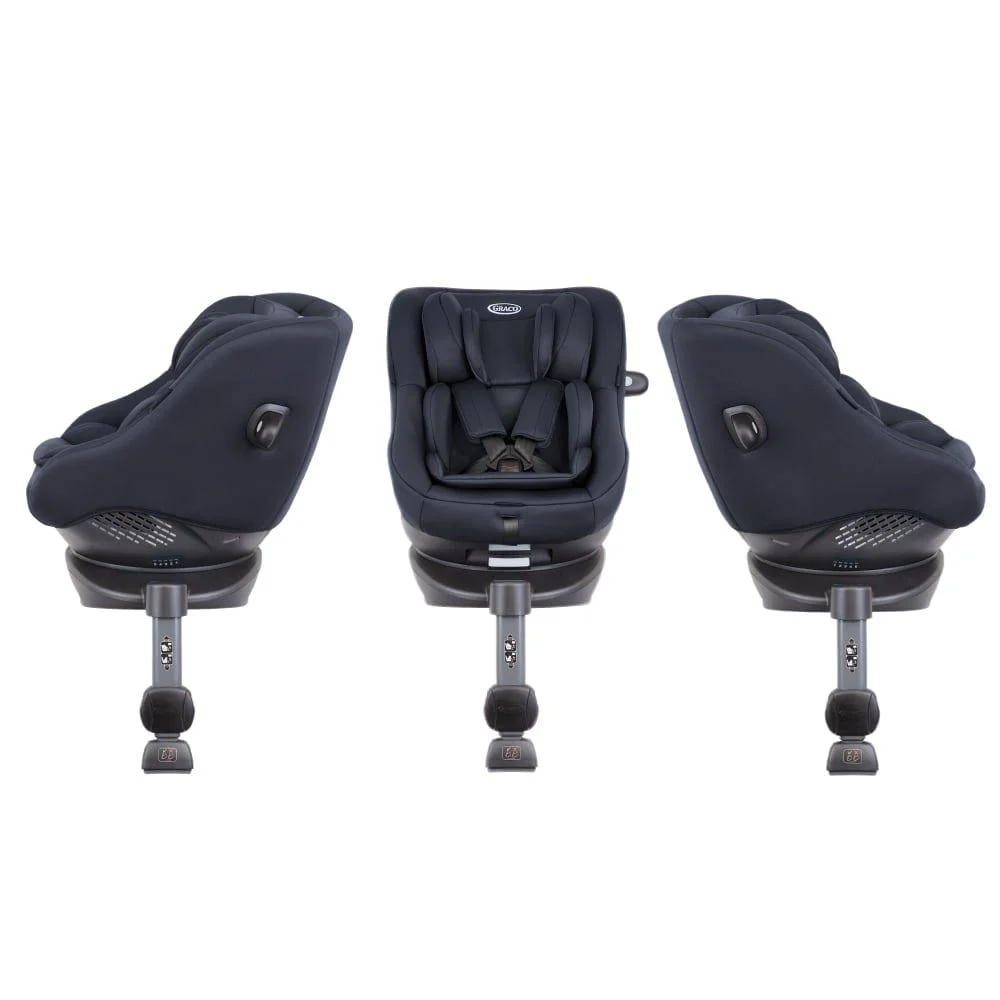 Scaun auto rotativ 360 Graco Turn2Me Navy, 0-18 kg foto