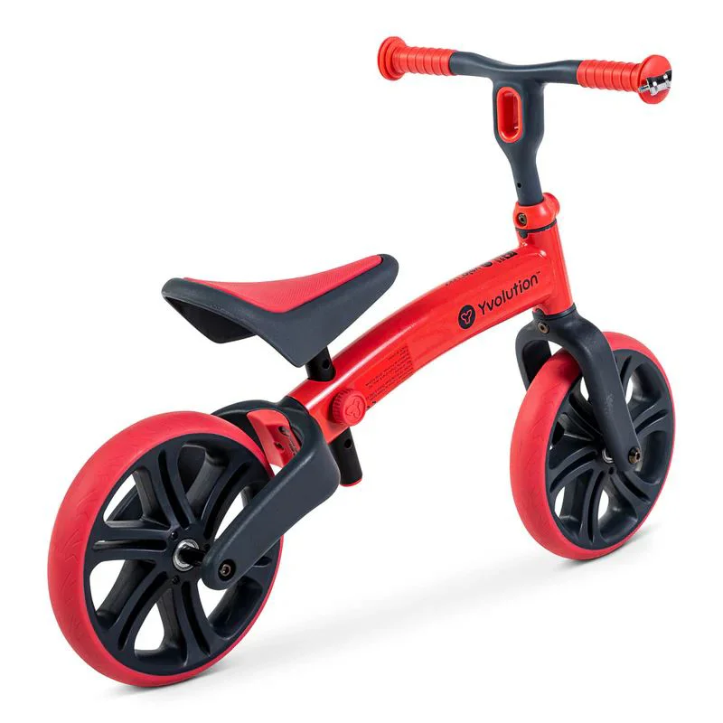 Bicicleta fara pedale Yvolution Y Velo Junior Red foto
