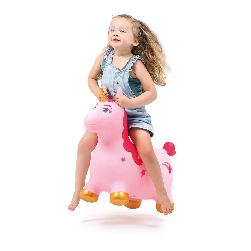 Jucarie Ride-On Ludi Unicornul saltaret foto