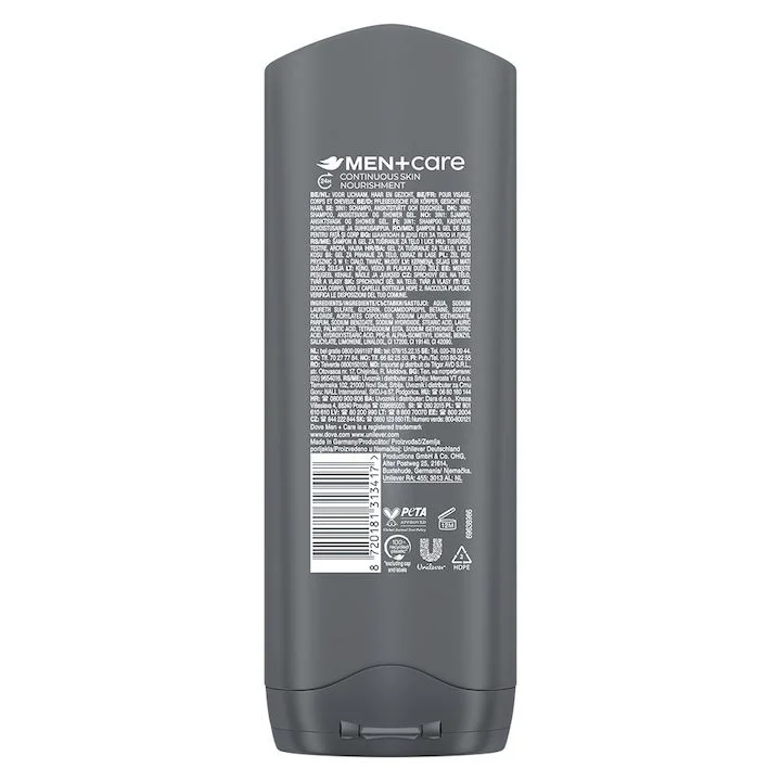 Gel de dus Dove Men +Care Clean Confort, 250 ml foto