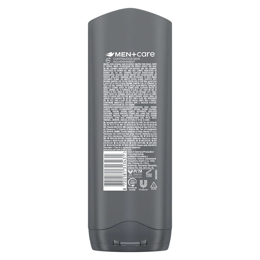 Гель для душа Dove Men +Care Extra Fresh, 250 мл foto