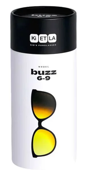 Солнцезащитные очки Ki ET LA Buzz Black (6–9 лет) foto