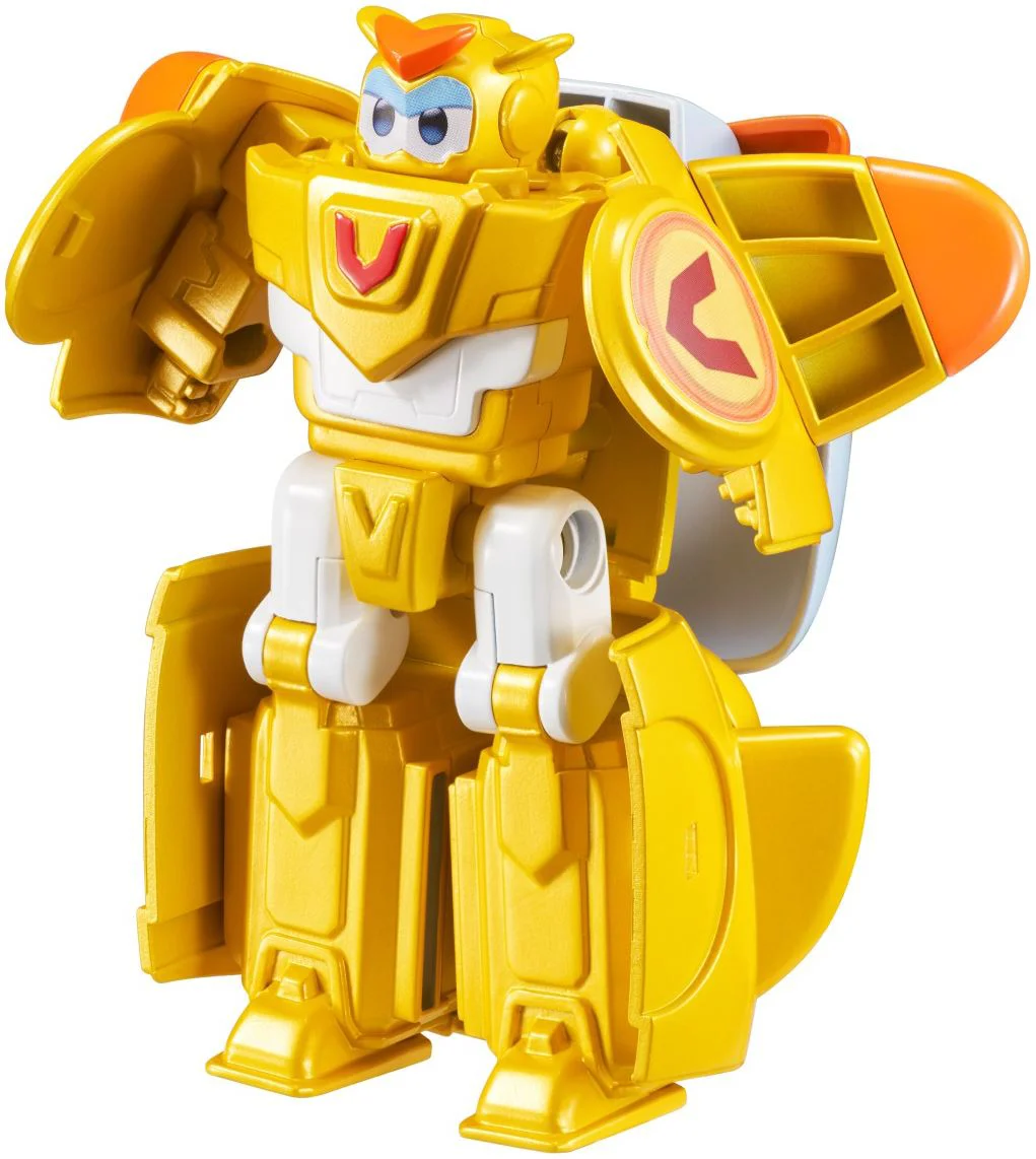 Jucarie transformer Super Wings Super Pet Golden Boy foto