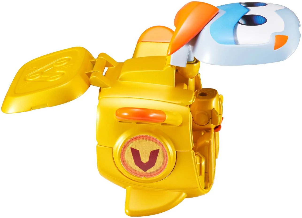 Jucarie transformer Super Wings Super Pet Golden Boy foto