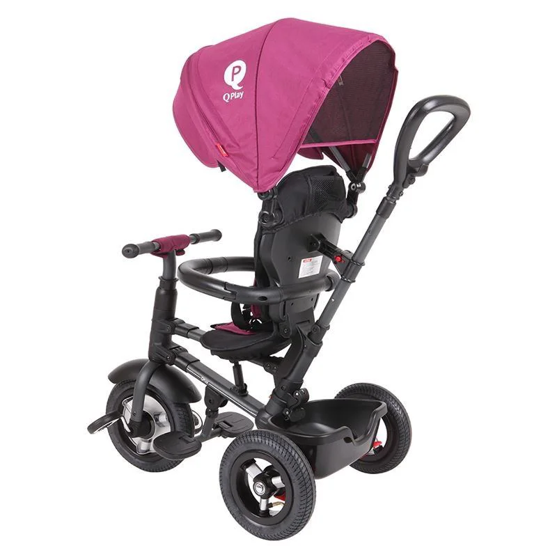 Tricicleta Qplay Rito Rubber Purple foto