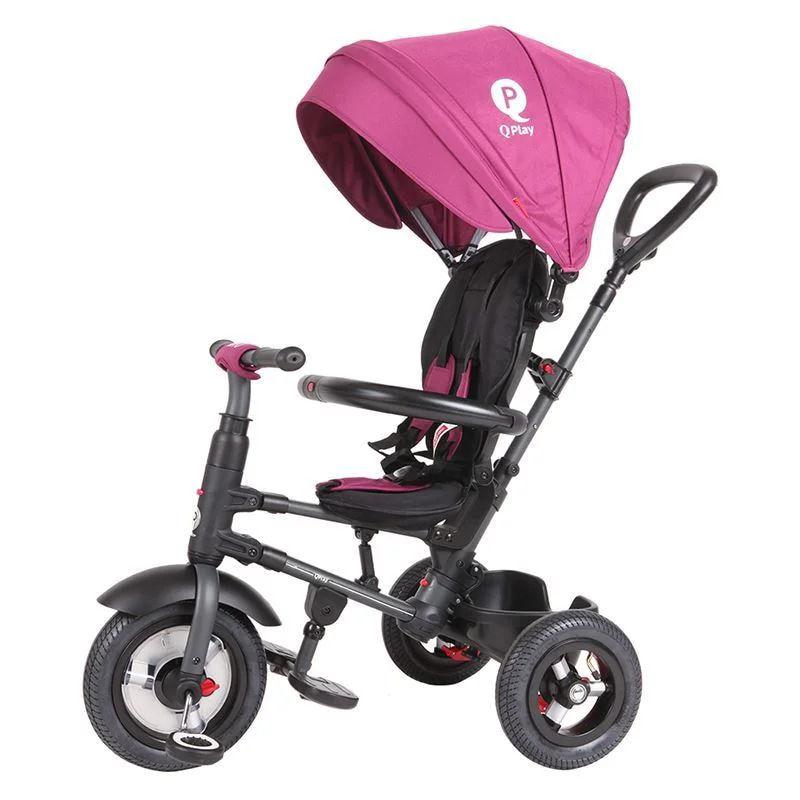 Tricicleta Qplay Rito Rubber Purple foto