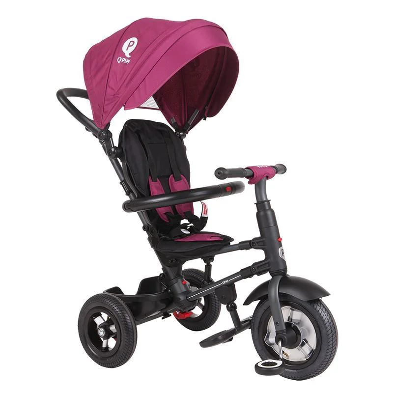 Tricicleta Qplay Rito Rubber Purple foto
