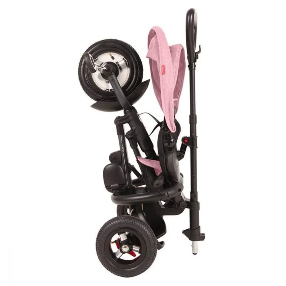 Tricicleta Qplay Rito Rubber Pink foto
