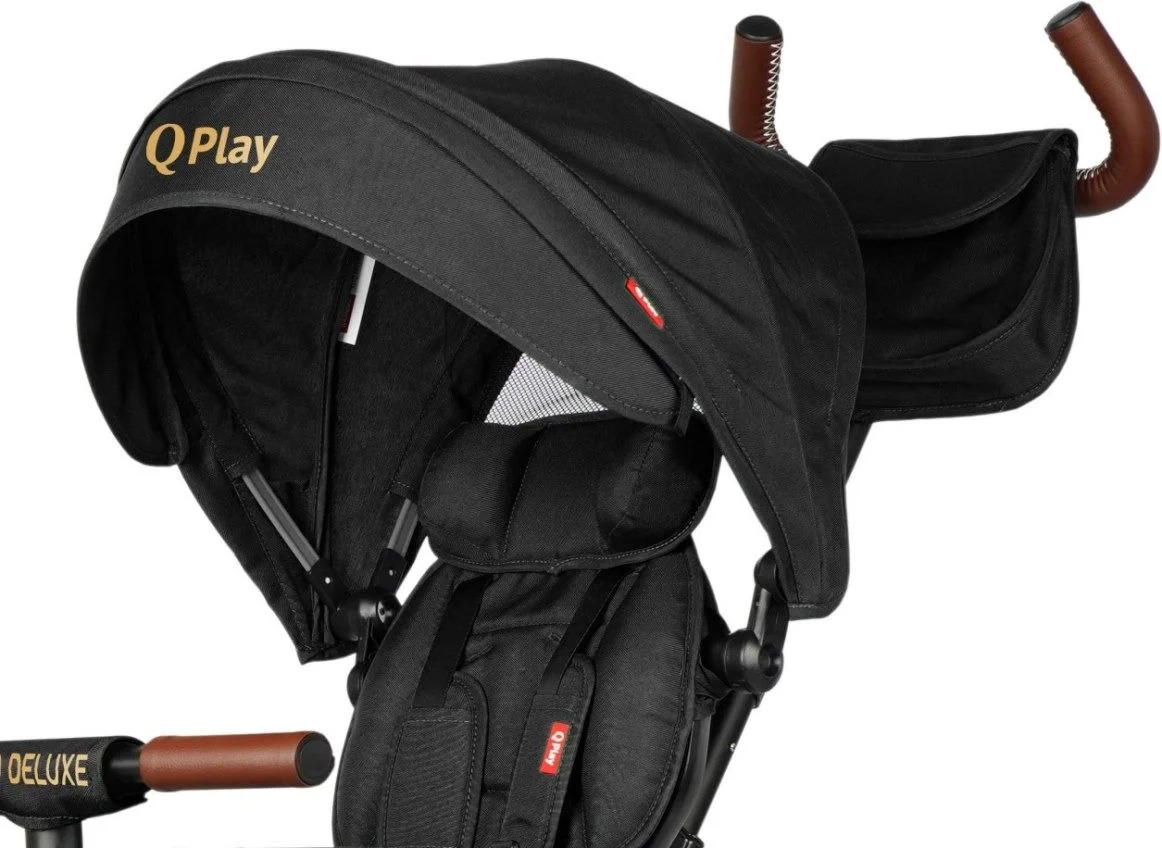 Трёхколёсный велосипед Qplay Rito Deluxe Black foto