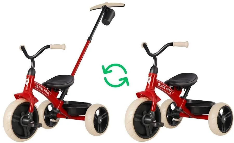 Tricicleta Qplay Elite Pro Red foto