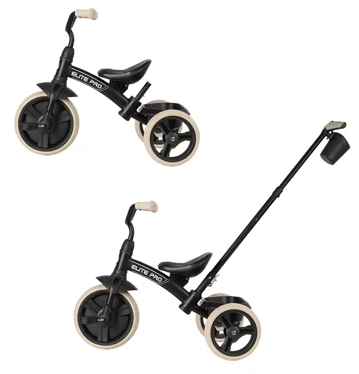 Tricicleta Qplay Elite Pro Black foto