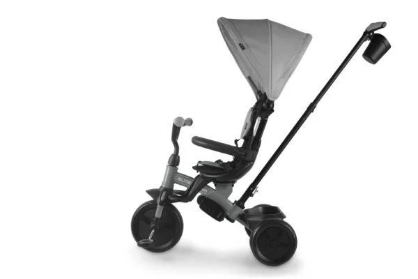Трёхколёсный велосипед Qplay Elite Platinum Grey foto