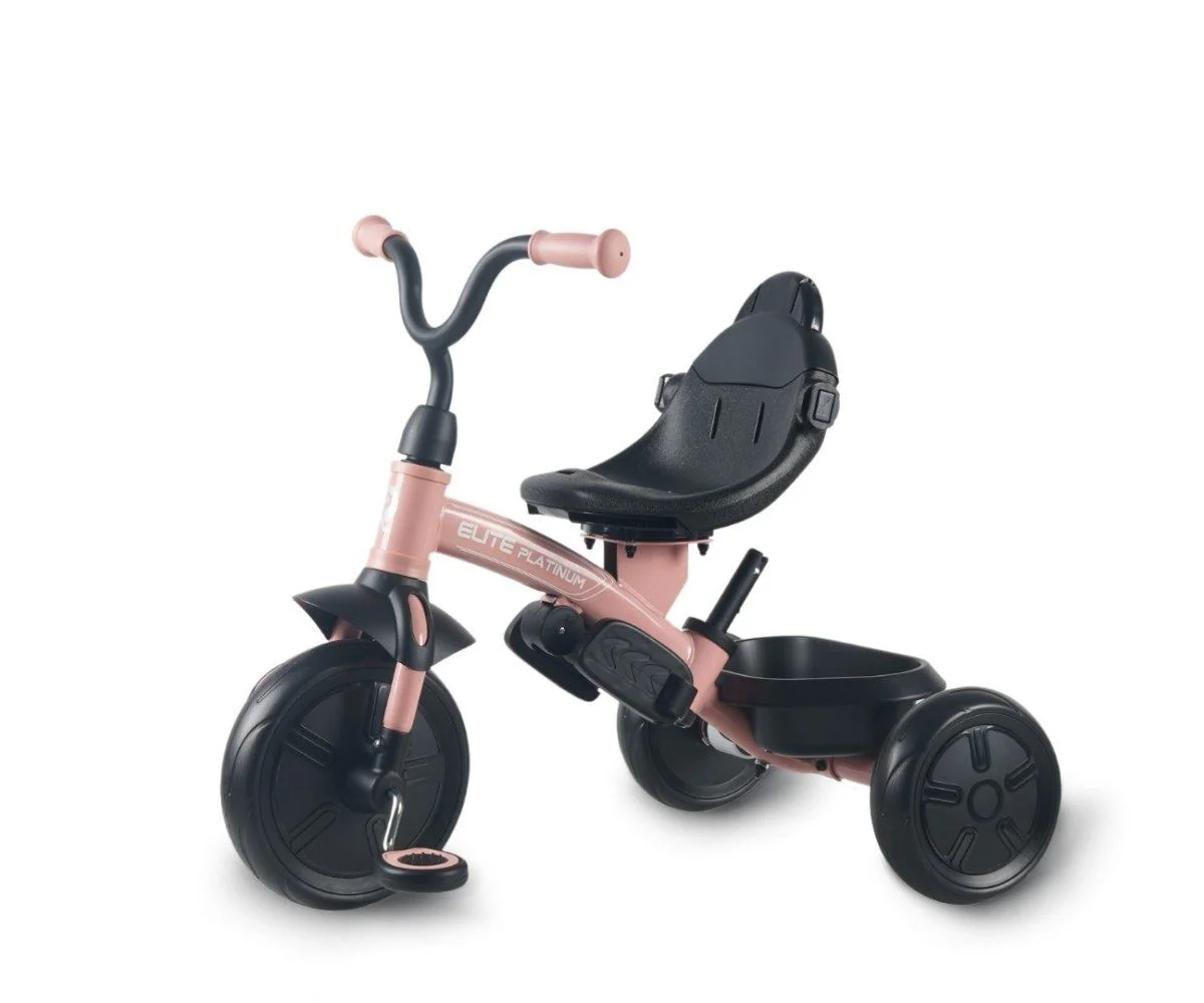 Трёхколёсный велосипед Qplay Elite Platinum Pink foto