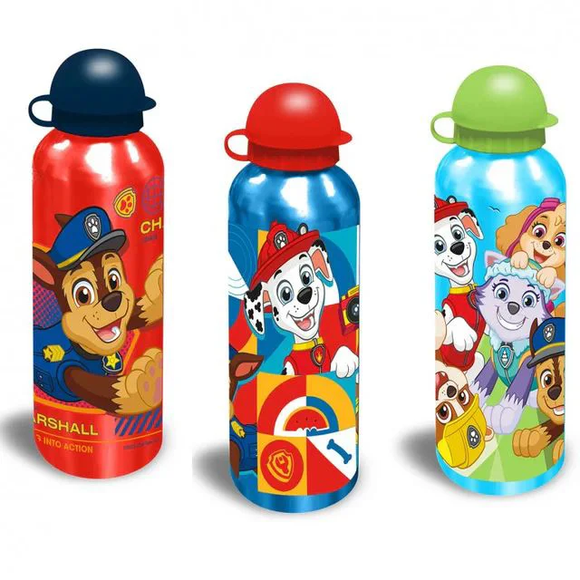 Бутылка для воды из алюминия KiDS Paw Patrol, 500 мл foto
