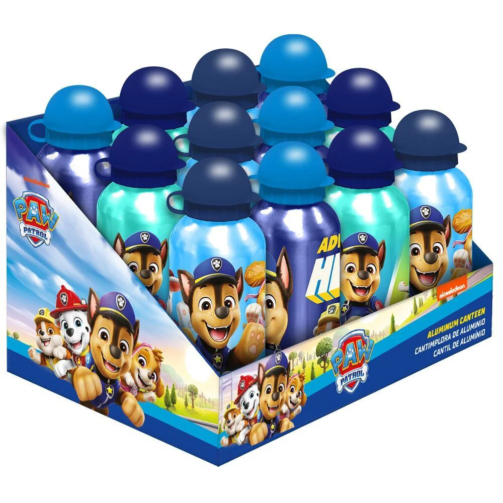 Бутылка для воды из алюминия KiDS Paw Patrol, 500 мл foto