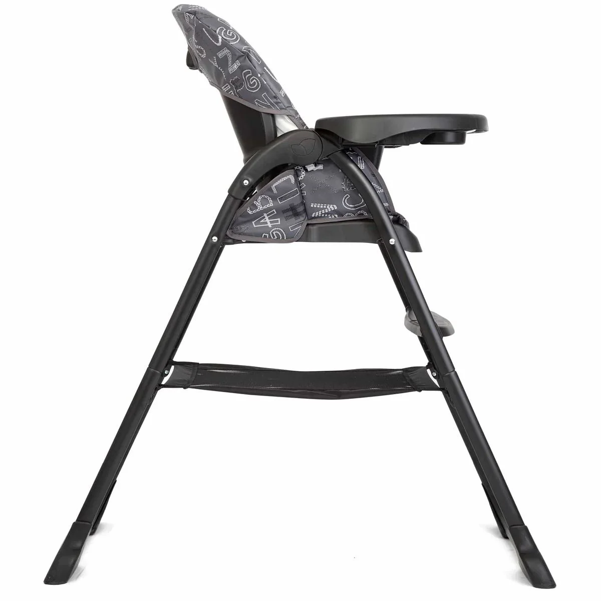 Стульчик для кормления Joie Mimzy Snacker ABC Charcoal foto
