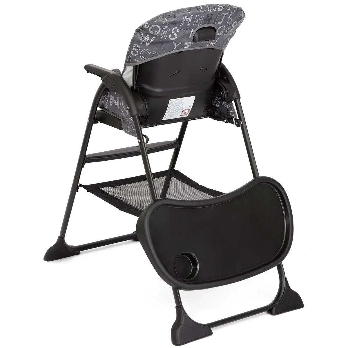 Стульчик для кормления Joie Mimzy Snacker ABC Charcoal foto