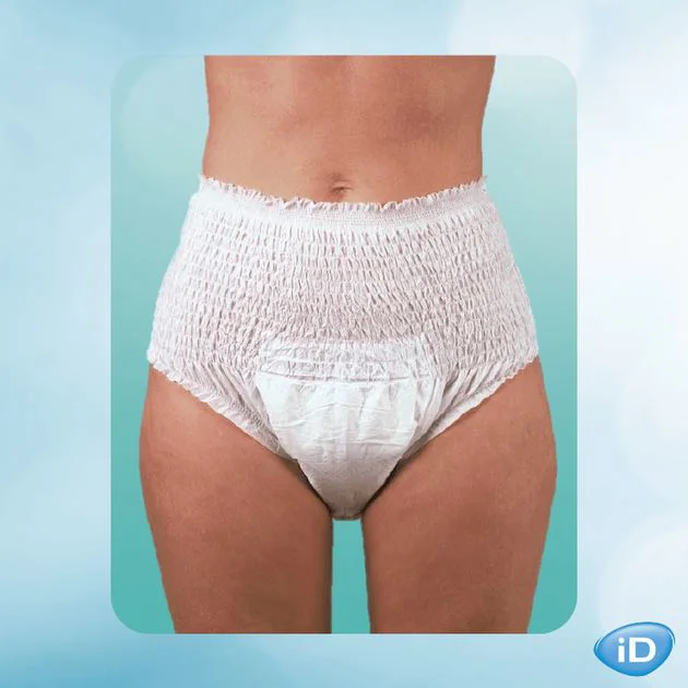 Scutece-chiloti pentru maturi ID Plus Large (talia 100-135 cm, 140 kg), 10 buc. foto