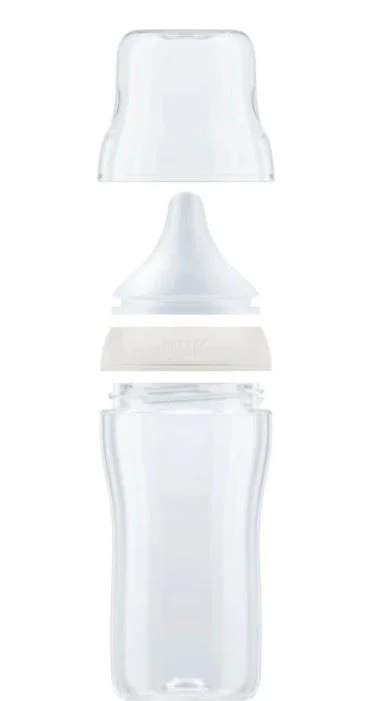 Пластиковая бутылочка NUK Nature Perfect Match с силиконовой соской (3-12 мес.), 260 мл foto