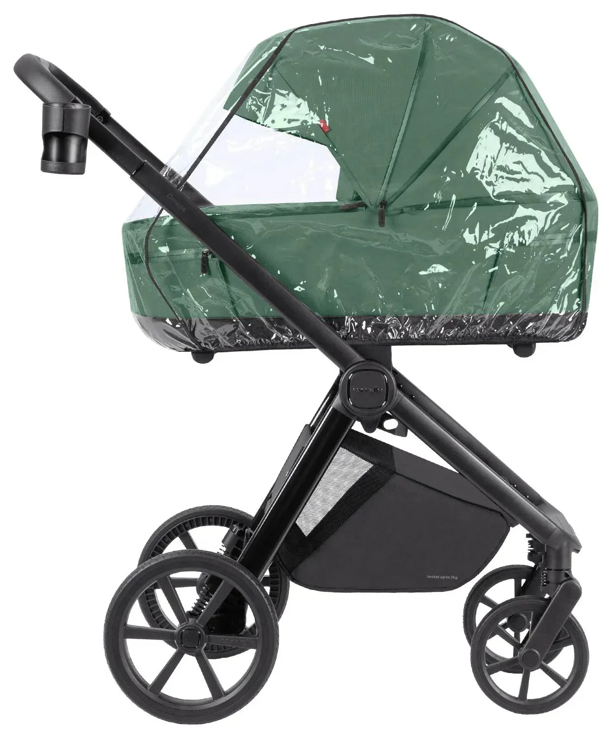 Carucior 2 in 1 Carrello Omega Nova Green foto