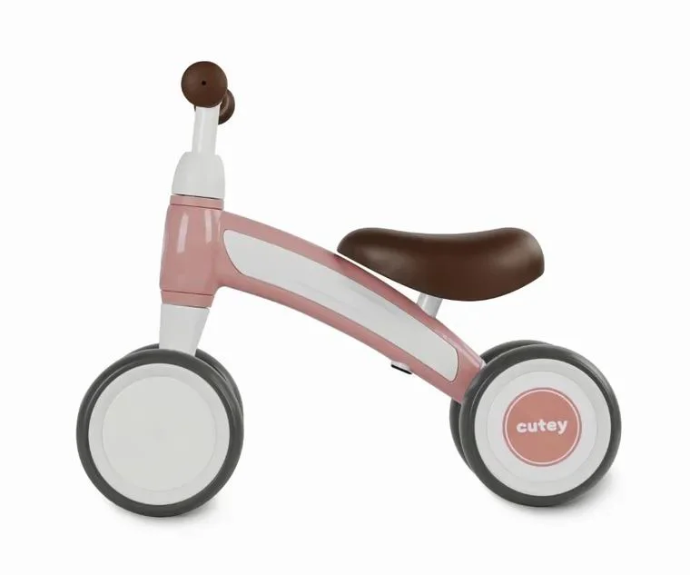Bicicleta fara pedale Qplay Cutey Retro Pink foto