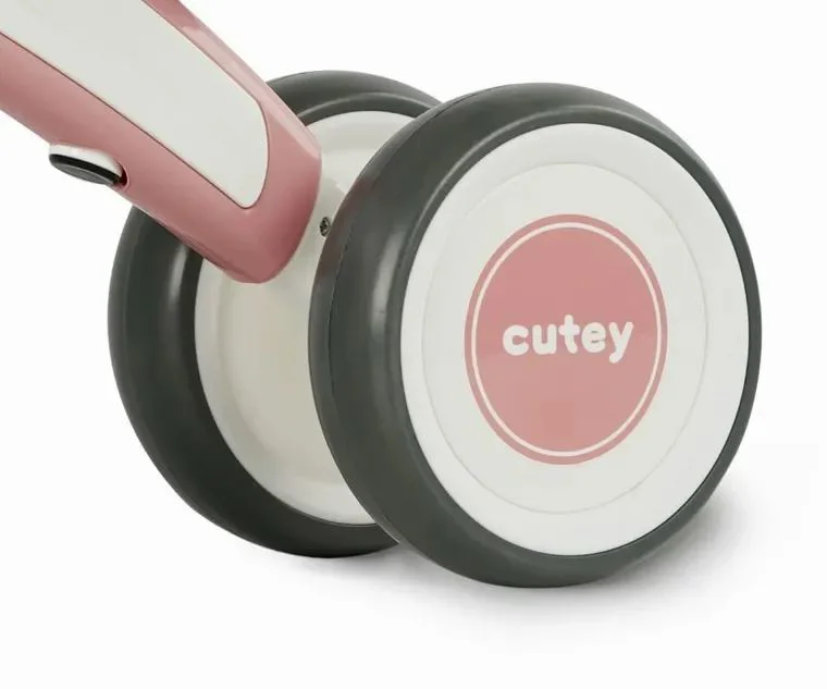 Bicicleta fara pedale Qplay Cutey Retro Pink foto