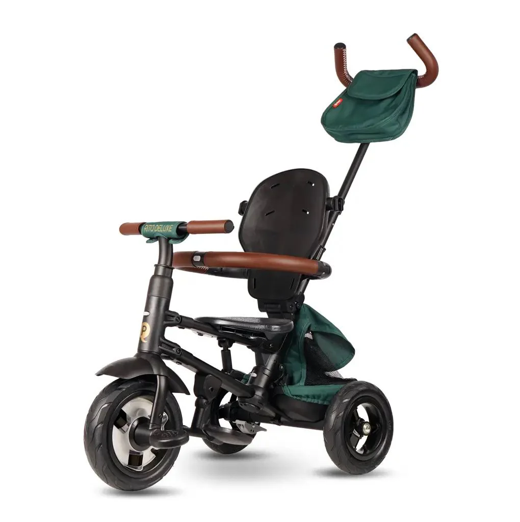 Tricicleta Qplay Rito Deluxe Green foto