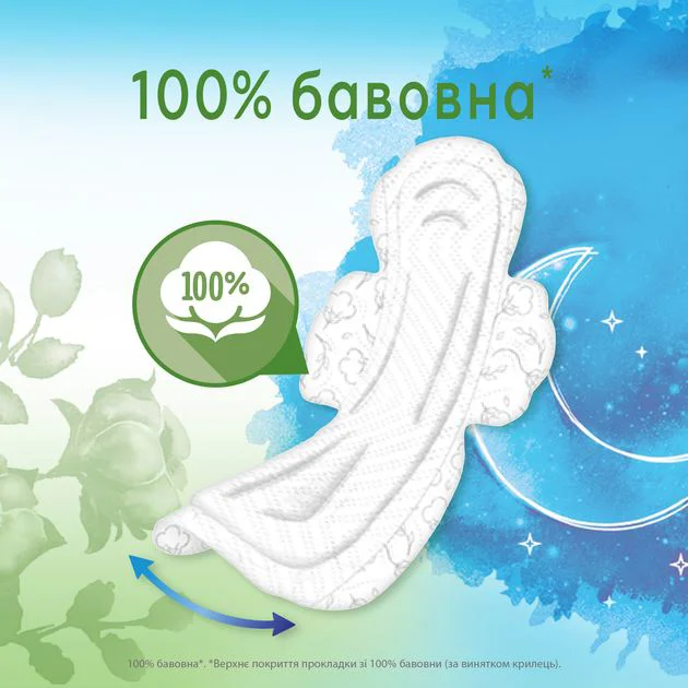 Absorbante Kotex Natural Night Duo, 12 buc. foto