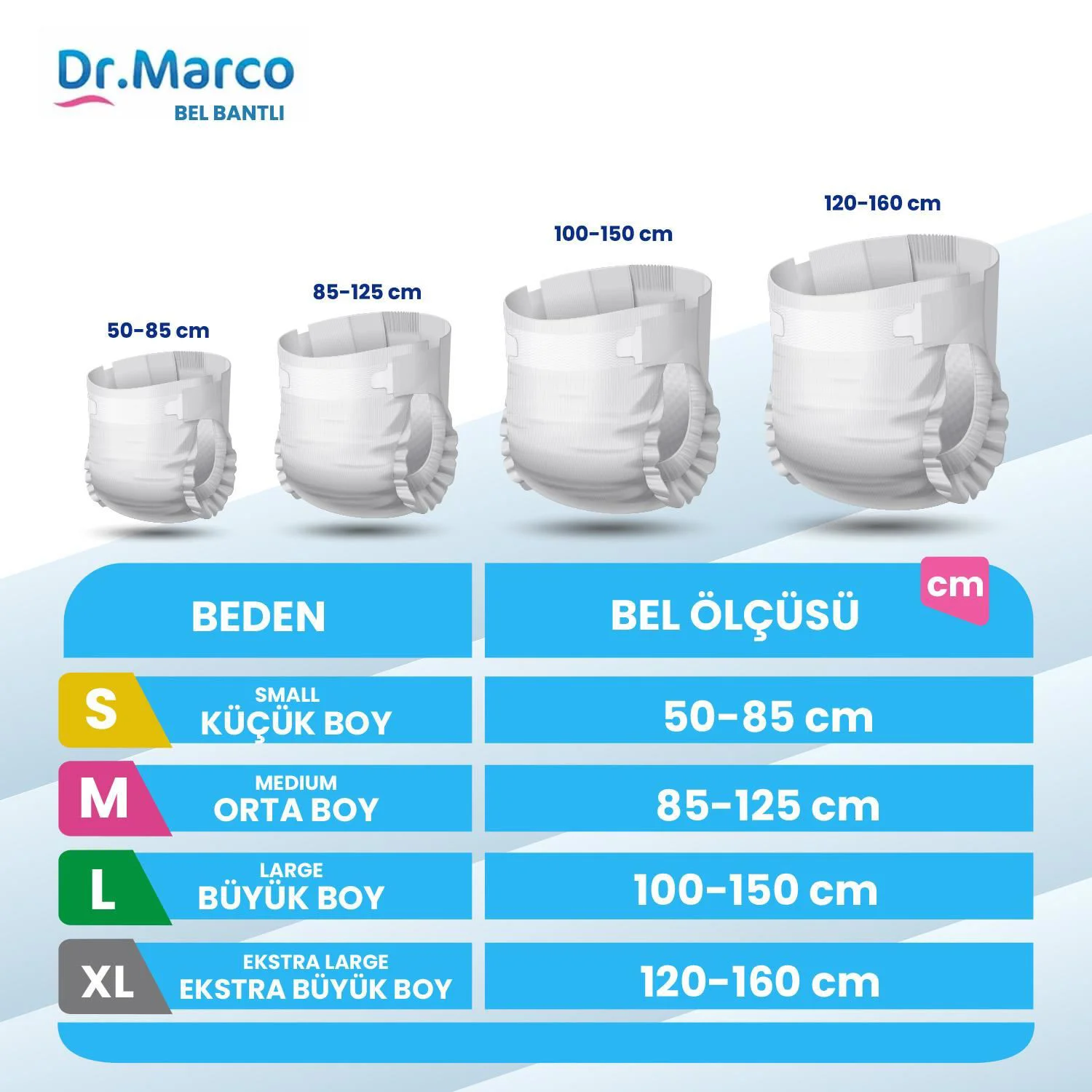 Scutece pentru maturi Dr. Marco Medium, 30 buc. foto