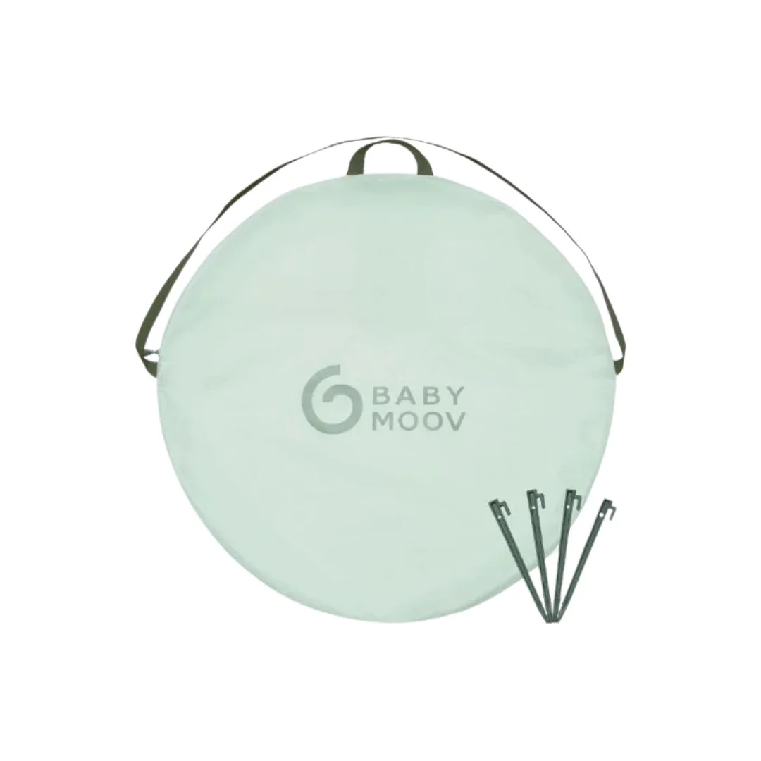 Cort Anti-UV 3 in 1 Babymoov Moov & Protect Green Lagoon, 50+ UPF foto