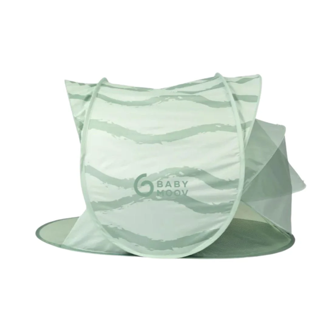 Cort Anti-UV 3 in 1 Babymoov Moov & Protect Green Lagoon, 50+ UPF foto