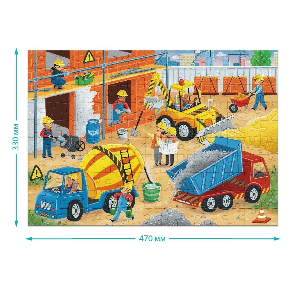 Puzzle Dodo Profesii: Constructor, 150 el. foto