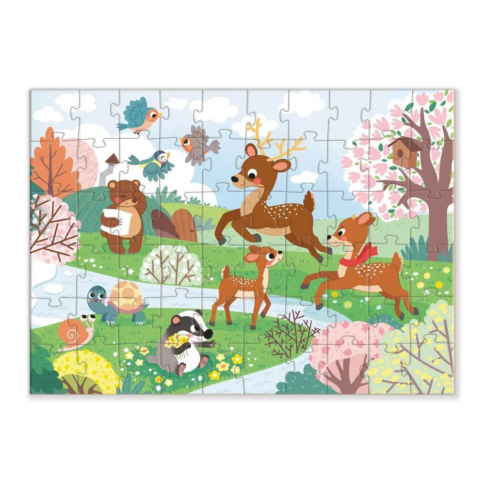 Puzzle Dodo Natura infloreste, 60 el. foto